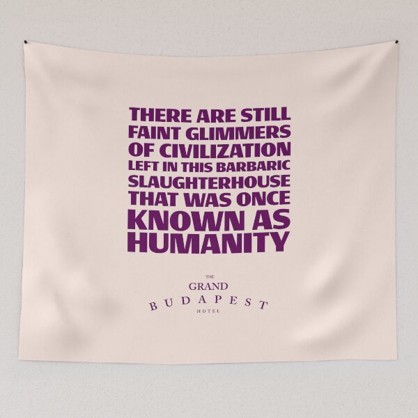 Item preview, Glimmers of Civilization - Grand Budapest Hotel  designed and sold by ochef.