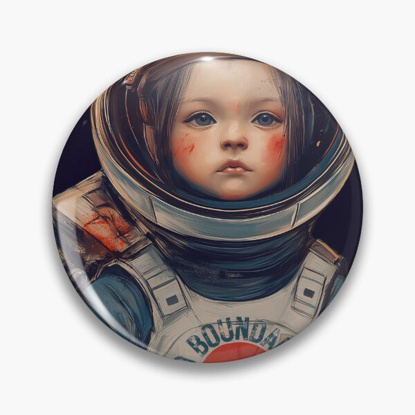 Item preview, No Boundaries. Inspiring futuristic space girl. designed and sold by Shoot-The-Moon.