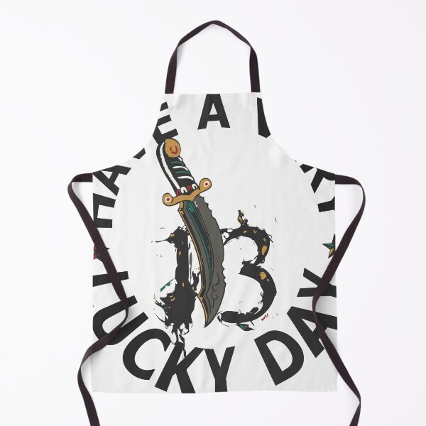 Item preview, dagger knife 13 number tattoo have a very lucky day 2911 W designed and sold by Achille3777.