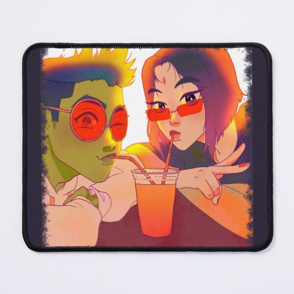 Item preview, teen titans bbrae smoothie date designed and sold by queenlypirate.