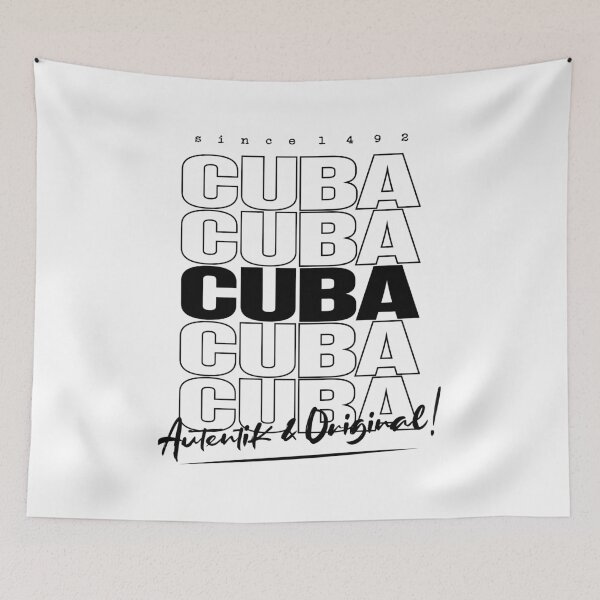 Item preview, Cuba Authentic and original (black) designed and sold by CUBATSHIRT.