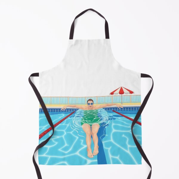 Item preview, Swimmer in pool designed and sold by GasconyPassion.
