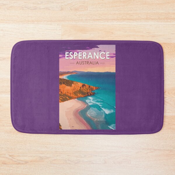 Item preview, Esperance Australia Travel Art Vintage designed and sold by KrisSidDesigns.