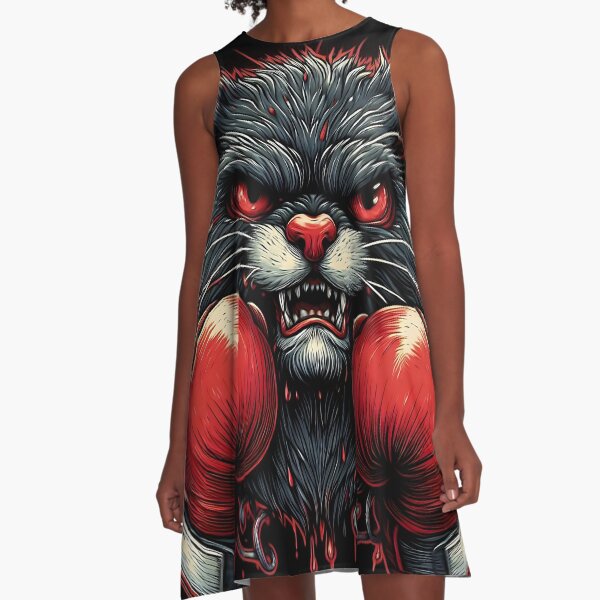Trendy Designs, Funny Motifs, Modern, Humorous Artwork A-Linien Kleid