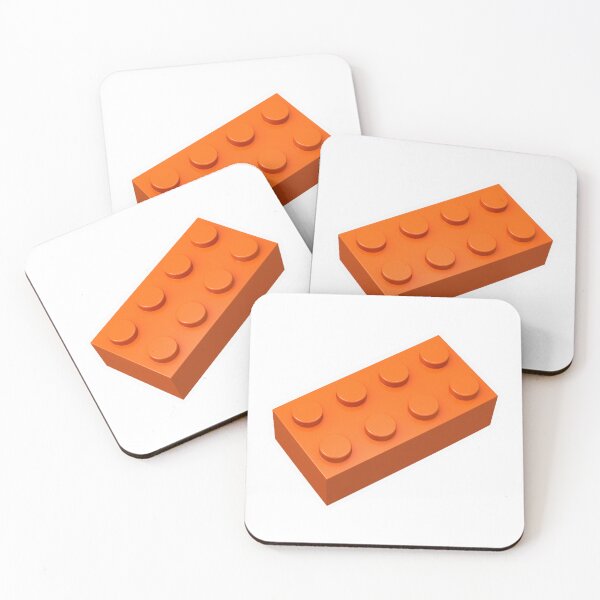 Item preview, Orange Brick 4x2 designed and sold by JrtLeon.