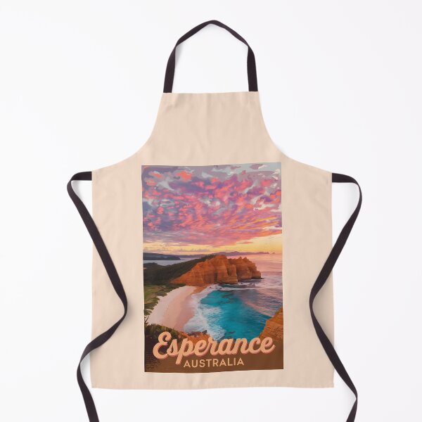 Item preview, Esperance Australia Illustration Travel Art Vintage designed and sold by KrisSidDesigns.