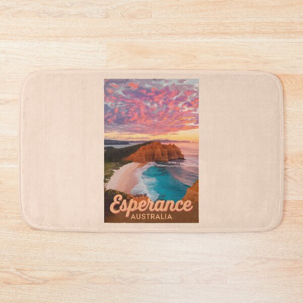 Item preview, Esperance Australia Illustration Travel Art Vintage designed and sold by KrisSidDesigns.