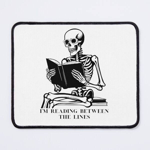 Item preview, A bony bibliophile designed and sold by likeforcode.