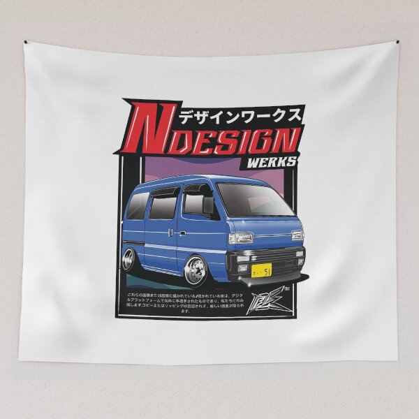 Item preview, suzuki every van blue  designed and sold by NaquashM.