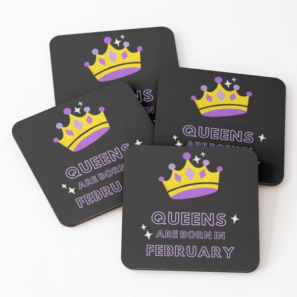 Item preview, Queens are born in February designed and sold by likeforcode.