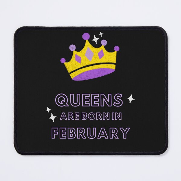 Item preview, Queens are born in February designed and sold by likeforcode.