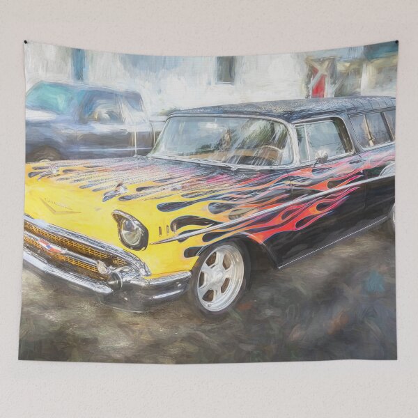 Item preview, 1957 Black Chevrolet Bel Air Nomad Station Wagon X101 designed and sold by RichFrancoCars.