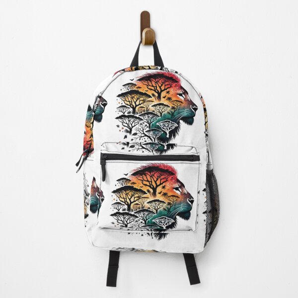 Item preview, lion jungle, lion face, savannah lion designed and sold by TrueArtVibes.