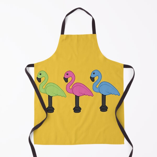 Item preview, Trio of Colorful Flamingos designed and sold by InkFigs.
