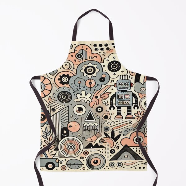 Item preview, Surreal Scribble Collage Reloaded Premium Trendy Best Gift designed and sold by Imaginarium of Chaos falcon88 .