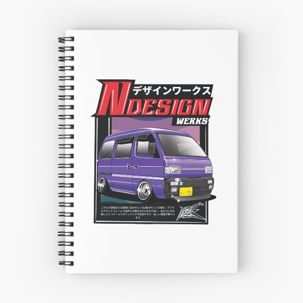 Item preview, suzuki every van purple  designed and sold by NaquashM.