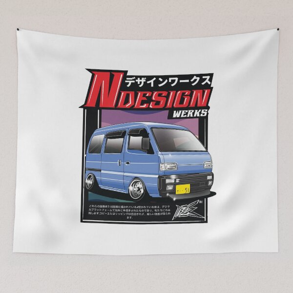 Item preview, suzuki every van blue  designed and sold by NaquashM.