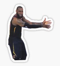 Lebron James Finals Meme JR Smith Sticker