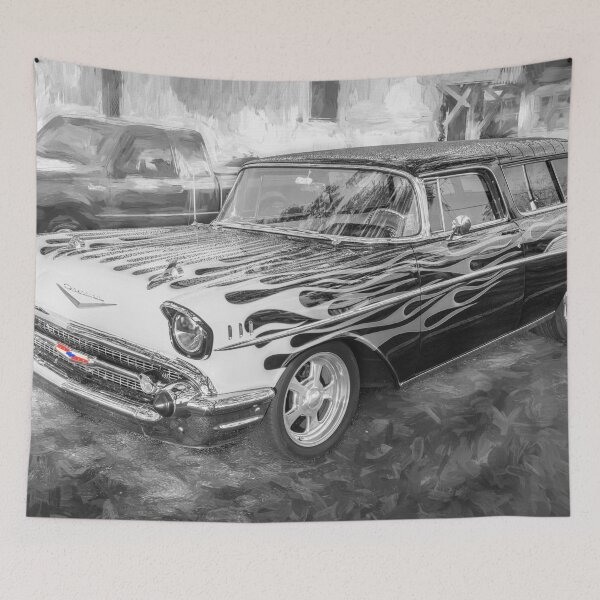 Item preview, 1957 Black Chevrolet Bel Air Nomad Station Wagon X102 designed and sold by RichFrancoCars.