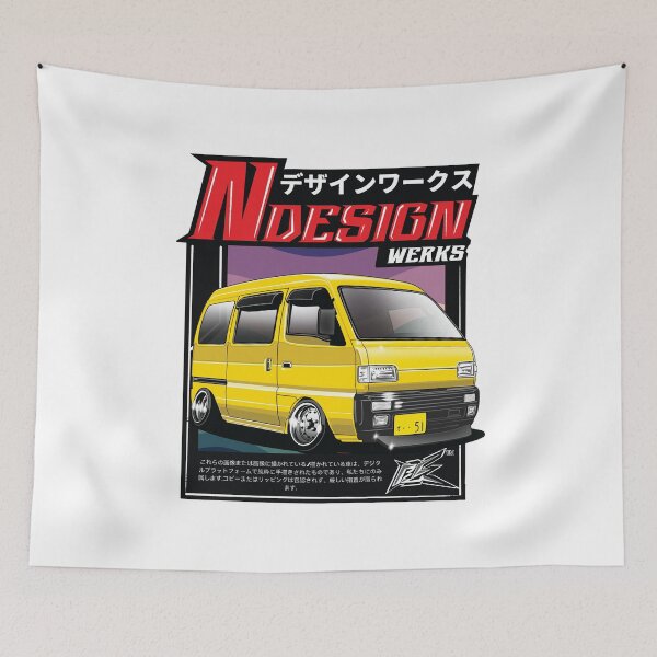 Item preview, suzuki every van yellow  designed and sold by NaquashM.