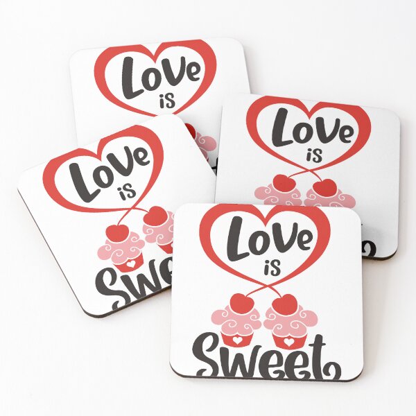Item preview, Love is sweet designed and sold by DesignCosmos.