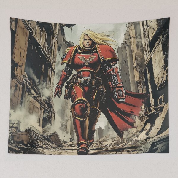 Item preview, warrior in armor designed and sold by javierparra.