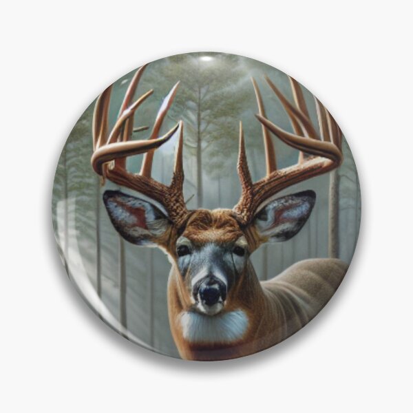 Item preview, Whitetail Deer Hunting, Trophy Buck in Forest designed and sold by LifeCrush.