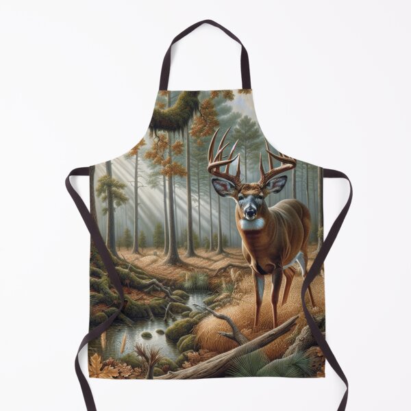 Item preview, Whitetail Deer Hunting, Trophy Buck in Forest designed and sold by LifeCrush.