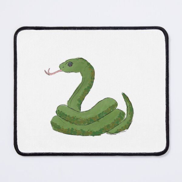 Item preview, Green Snake - Rough Sketch Style designed and sold by mariannamorais.