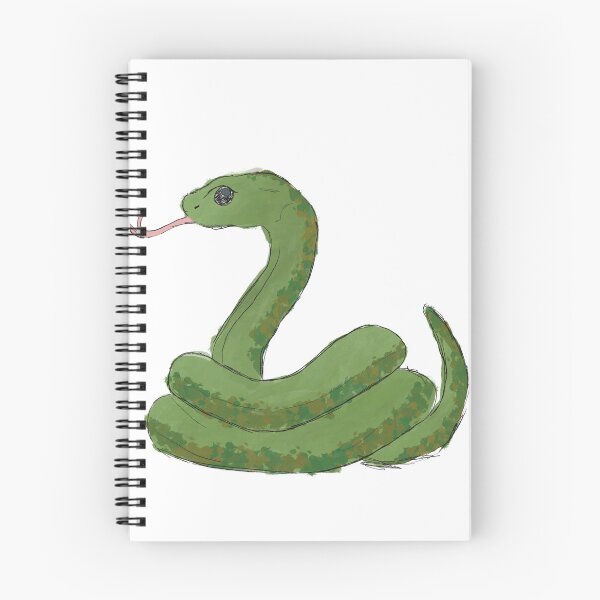 Item preview, Green Snake - Rough Sketch Style designed and sold by mariannamorais.