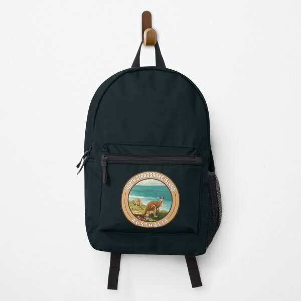 Item preview, North Stradbroke Island Travel Art Badge designed and sold by KrisSidDesigns.