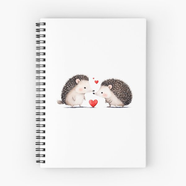 Item preview, Watercolor hedgehog, watercolor hedgehogs, valentine day, love, adorable animals designed and sold by Victoria Riabov.