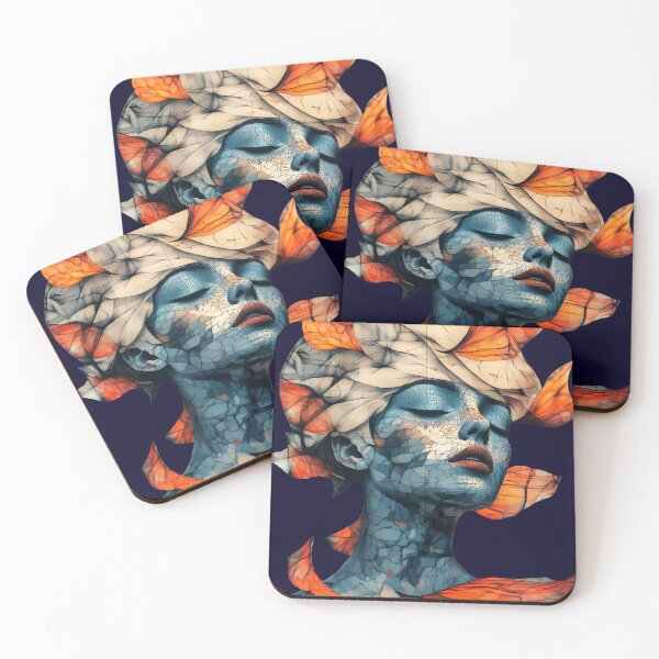Item preview, Not So Fragile. Female portrait. Wellbeing designed and sold by Shoot-The-Moon.