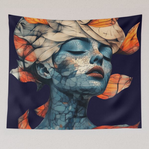 Item preview, Not So Fragile. Female portrait. Wellbeing designed and sold by Shoot-The-Moon.