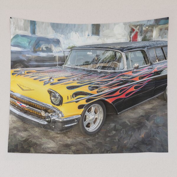 Item preview, 1957 Black Chevrolet Bel Air Nomad Station Wagon X103 designed and sold by RichFrancoCars.