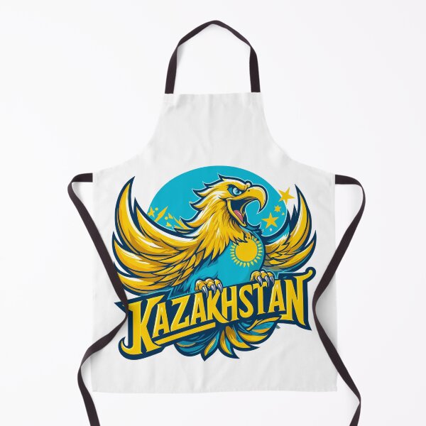 Item preview, Kazakhstan Eagle Sun Flag Banner Gift designed and sold by Pineapple-Tree.