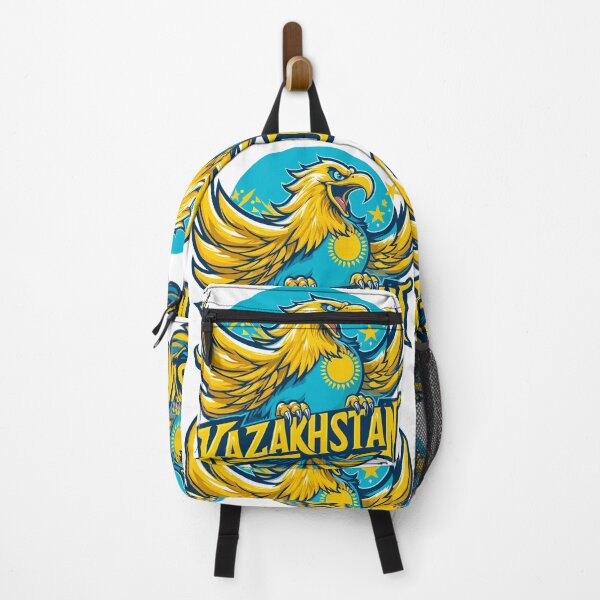 Item preview, Kazakhstan Eagle Sun Flag Banner Gift designed and sold by Pineapple-Tree.