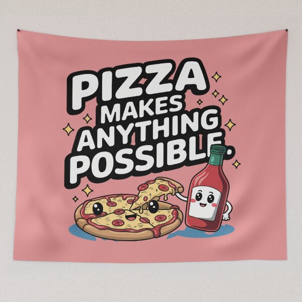 Item preview, Pizza Makes Everything Possible designed and sold by P2Genies.