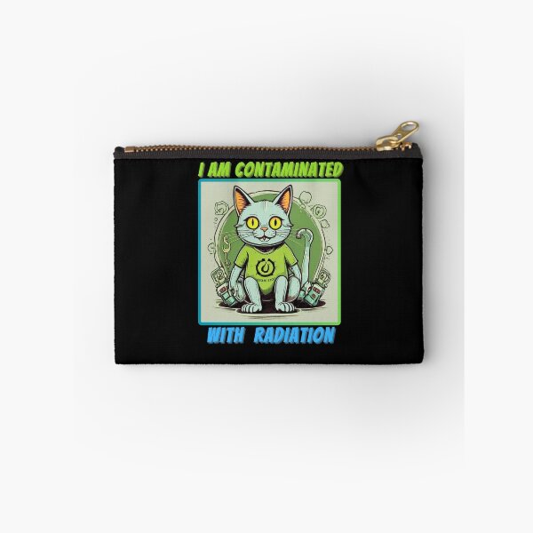 Artikelvorschau, Ich bin mit Strahlung kontaminiert. Lustige Geschenke für Katzenliebhaber entworfen und verkauft von MartVisions.