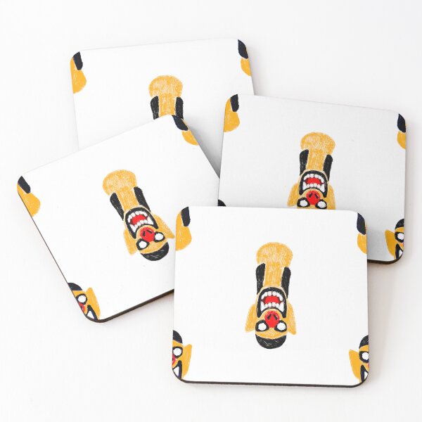Item preview, print with a folkloric theme from Brazil, a frown to scare away evil spirits placed on the bow of boats designed and sold by RODRIGORo.