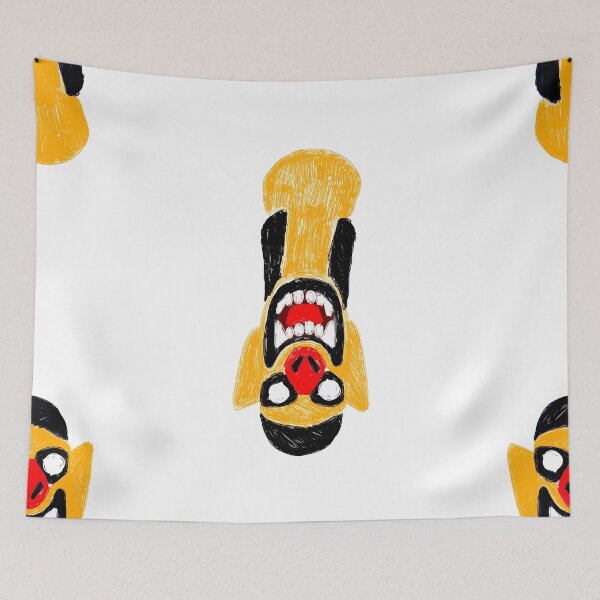 Item preview, print with a folkloric theme from Brazil, a frown to scare away evil spirits placed on the bow of boats designed and sold by RODRIGORo.