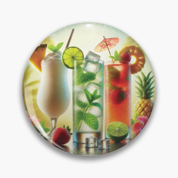 Item preview, Refreshing Tropical Drinks: Summer Cocktails Bliss designed and sold by PawtopiaDesigns.