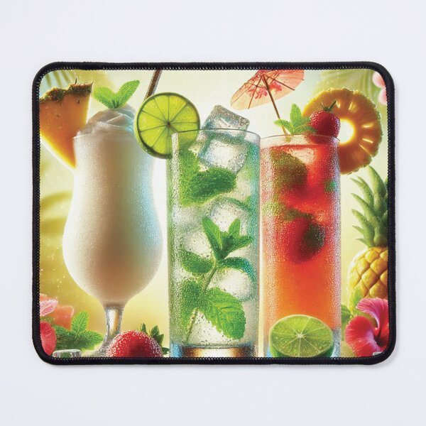 Item preview, Refreshing Tropical Drinks: Summer Cocktails Bliss designed and sold by PawtopiaDesigns.