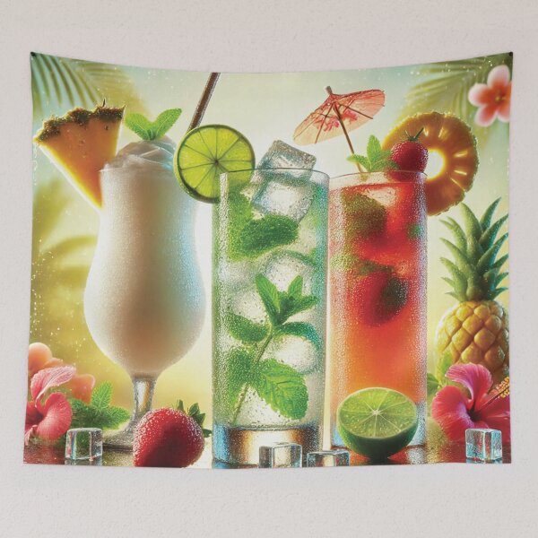 Item preview, Refreshing Tropical Drinks: Summer Cocktails Bliss designed and sold by PawtopiaDesigns.
