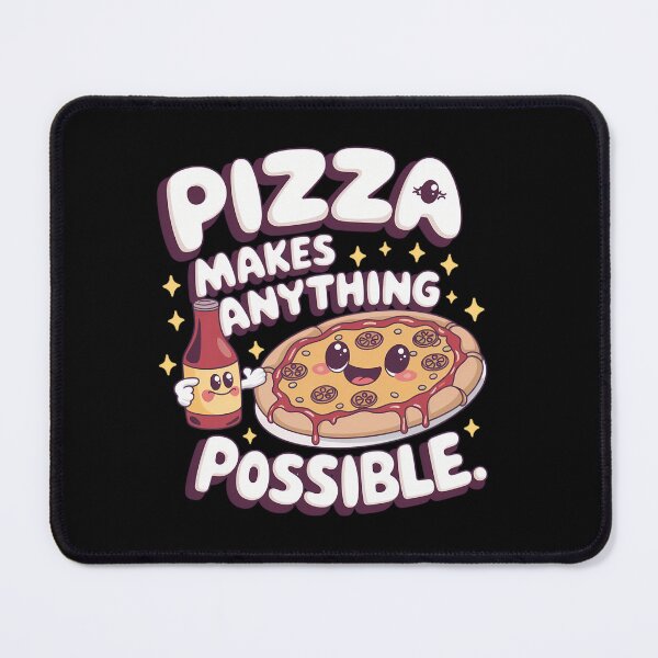 Item preview, Pizza Makes Everything Possible in a Different Version designed and sold by P2Genies.
