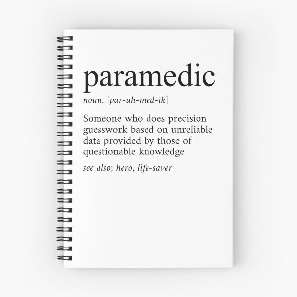 Item preview, Paramedic Definition, Funny EMT Ambulance Attendant designed and sold by Teshirt ★★★★★.