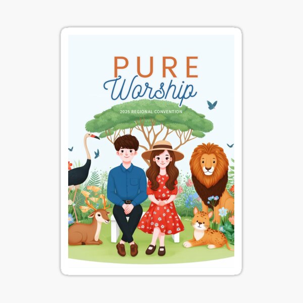 Item preview, PURE WORSHIP REGIONAL CONVENTION 2025 - couple paradise designed and sold by Yesido.