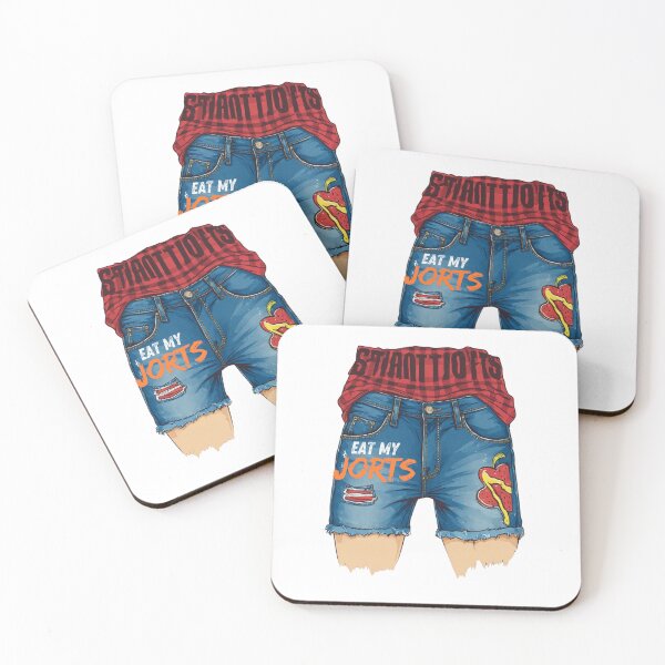 Item preview, Bold Denim Statement: Eat My Jorts designed and sold by The greats.