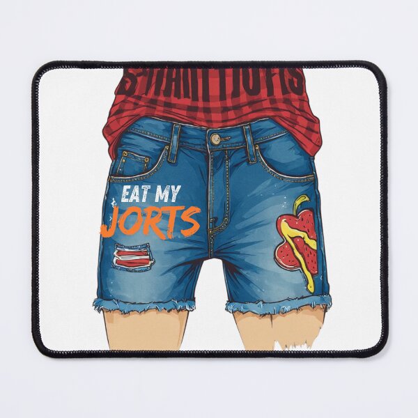 Item preview, Bold Denim Statement: Eat My Jorts designed and sold by The greats.