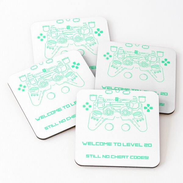 Item preview, "Welcome to level 20—still no cheat codes!" designed and sold by AyshaTj.